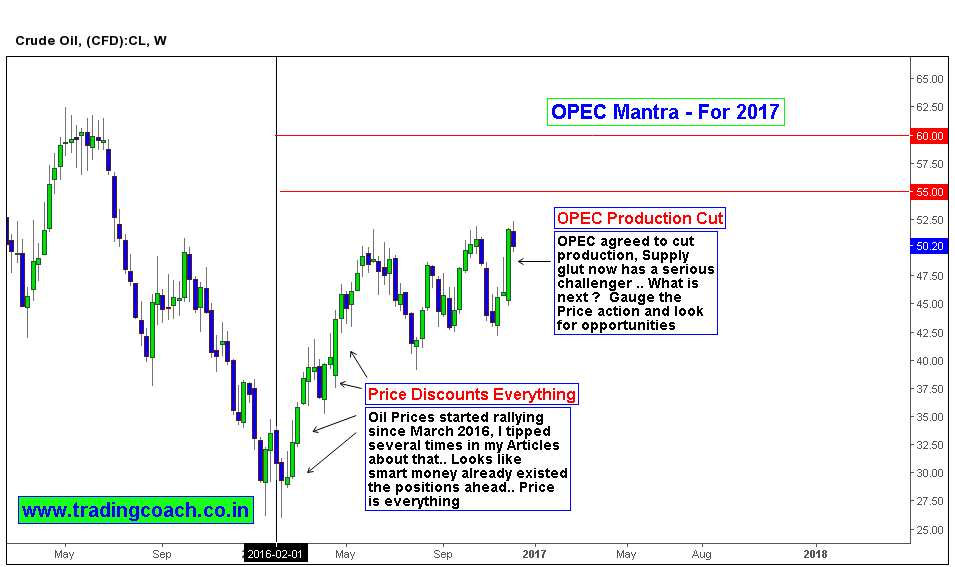 Crude Oil Price action discounted the OPEC news